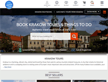 Tablet Screenshot of localkrakowtours.com